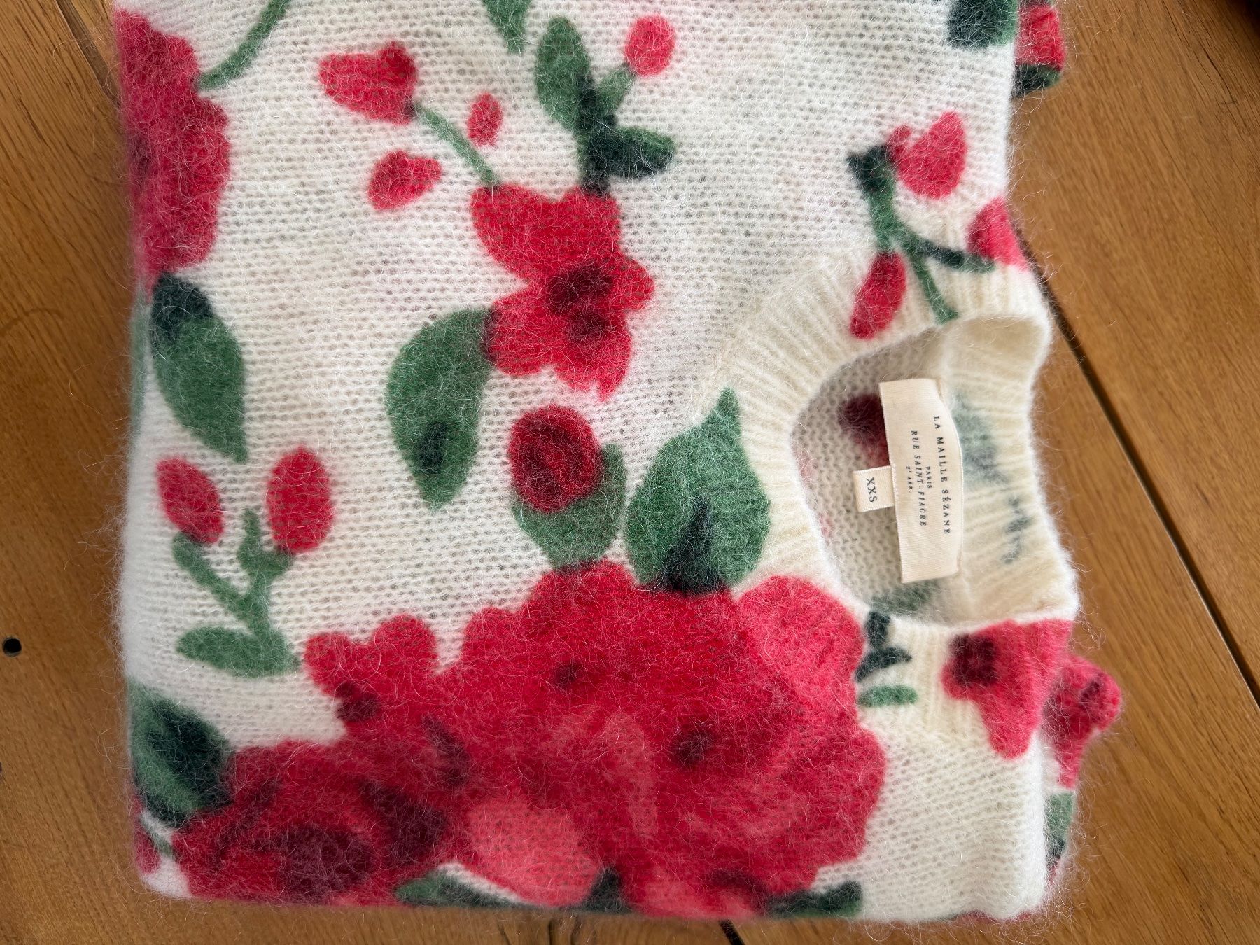 Sezane Pullover & Sweatshirts: Pullover Rosenmuster von Sezane XXS – Gebraucht aus Oberwil-Lieli von Claudine_1988 6