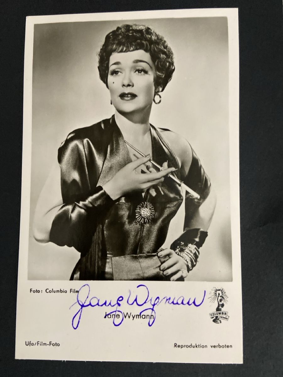 Autografi: Autogrammkarte Jane Wymann – Usato da Henggart venduto da cdl_zh5b