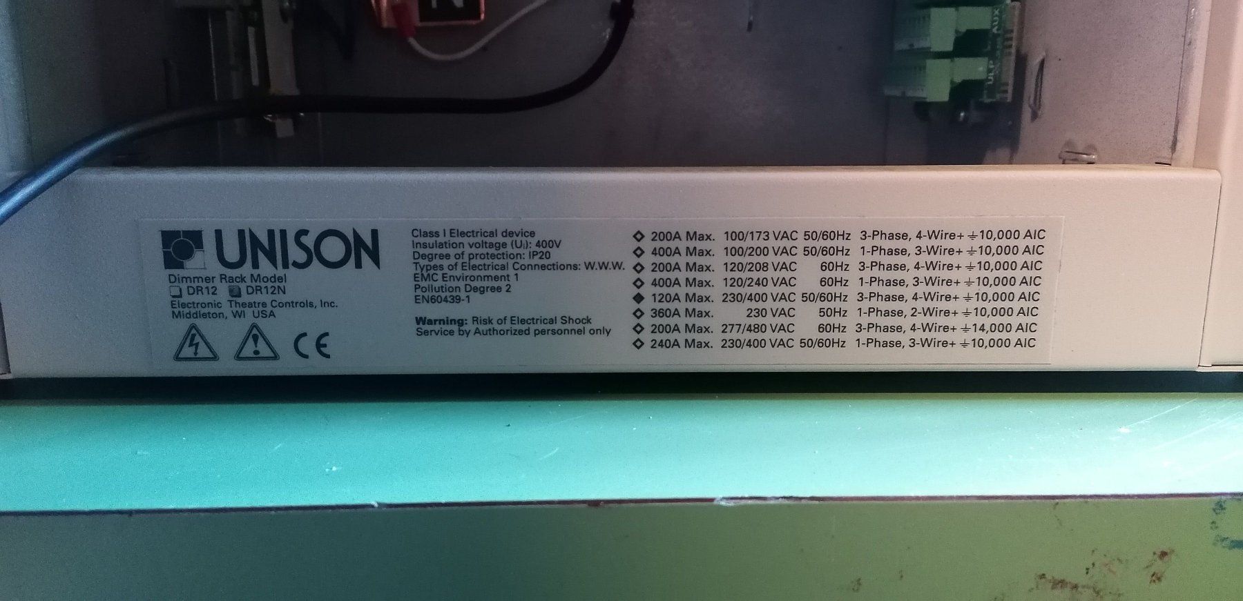 Strumenti musicali: Rack dimmer ETC Unison + ETC ED15N 12ch – Usato da Bellinzona venduto da fan_tc7f 4