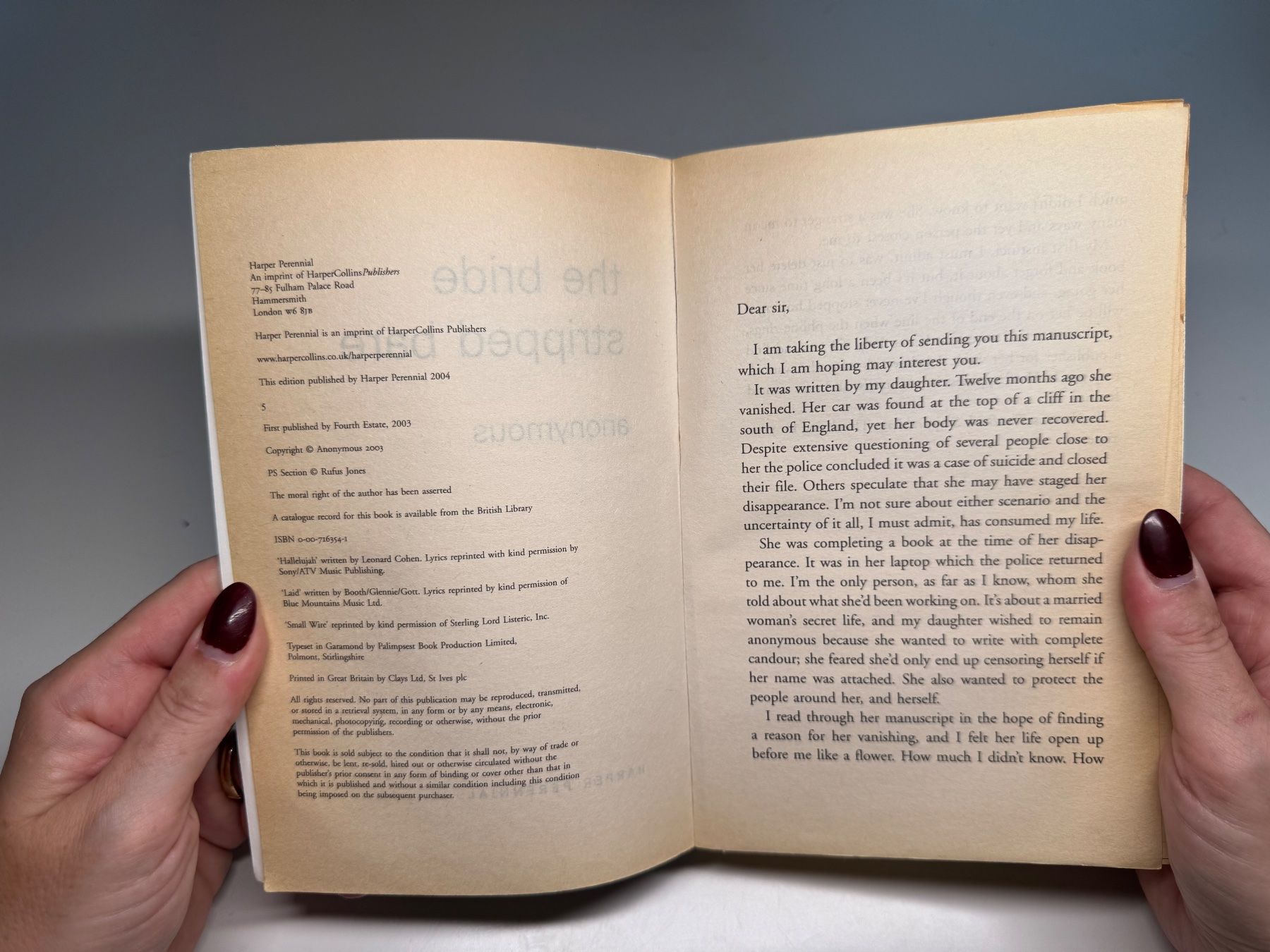 Bücher: NOVEL: Anonymous, The Bride stripped Bare – Gebraucht aus Grosswangen von English_books 2