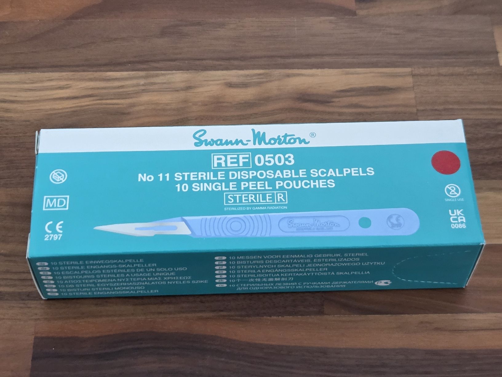 Küchenmesser: 1 Stück Einweg Skalpell Steril – Neu und originalverpackt aus Bülach von DontPushTheButton 3