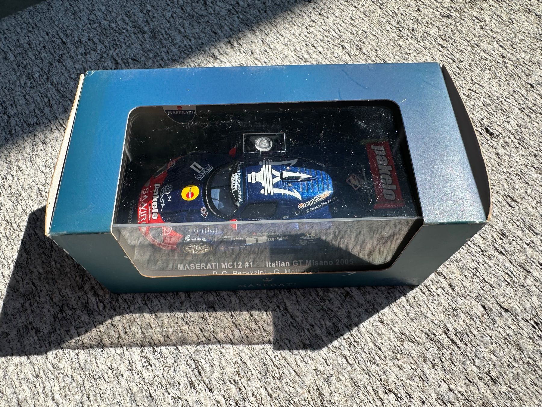 IXO Modellini d'auto: IXO 1:43 Maserati MC12  Misano 2005 – Usato da Chiasso venduto da Carrara-Modellismo 2