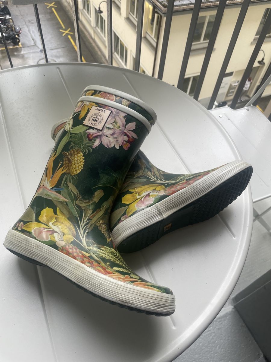 Scarpe per ragazze: Aigle Gummistiefel Regenstiefel Gr. 32 – Usato da Luzern venduto da caracena 2