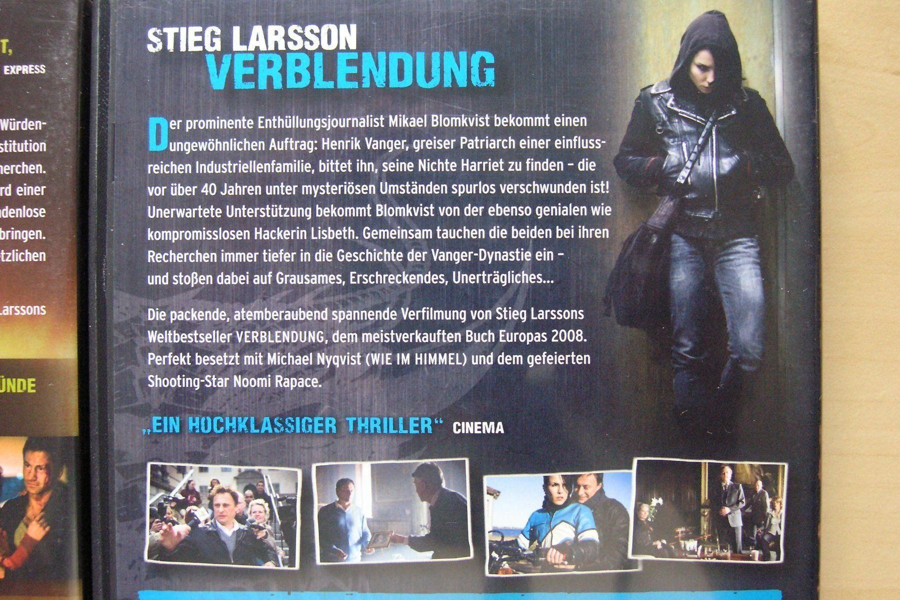 Alle DVDs: Millenium (Trilogie) Stieg Larsson  > Deutsch & Schwedisch < – Gebraucht aus St. Gallen von elk2020 4
