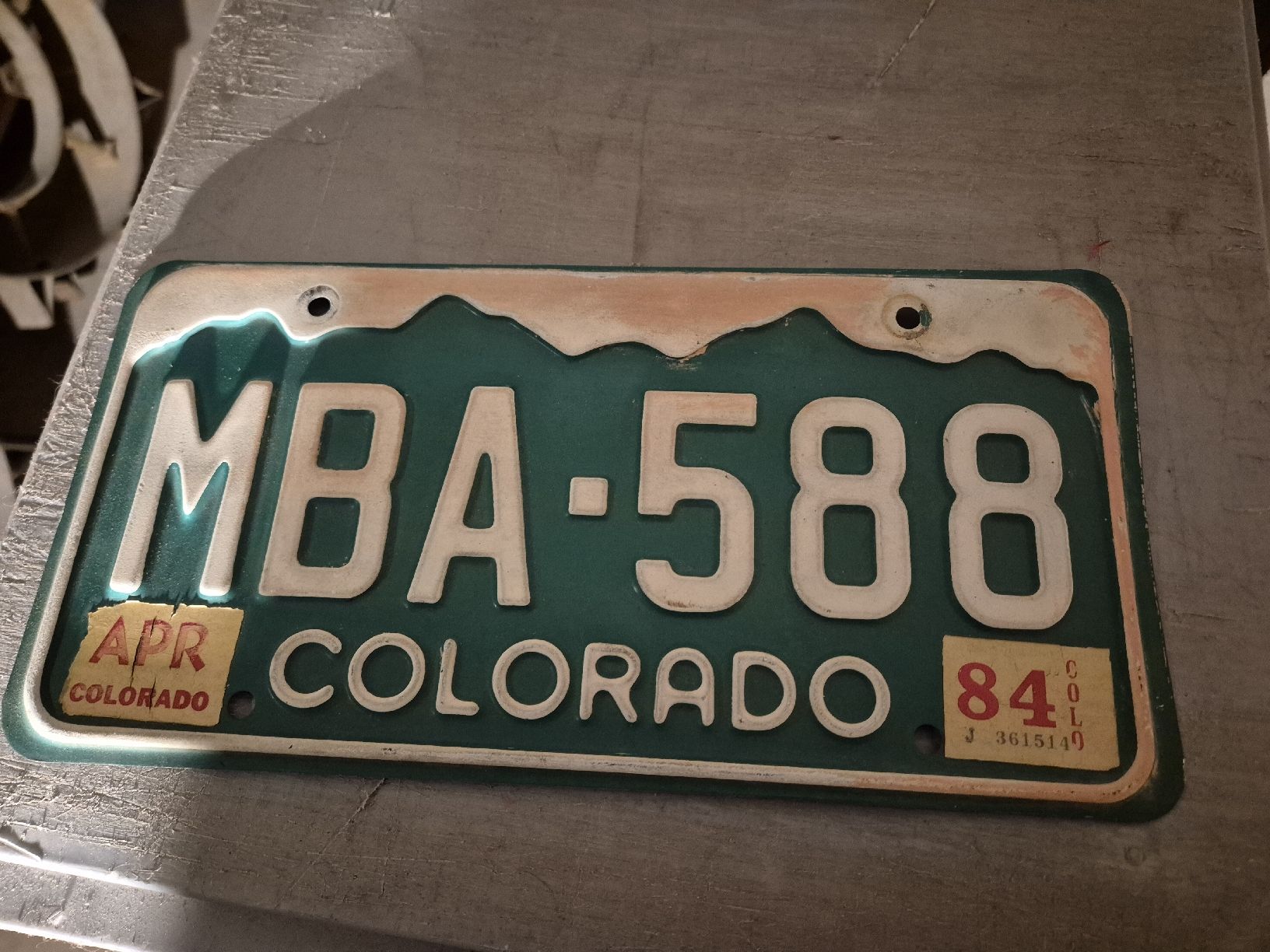 Insegne: Nummernschild – Usato da Menziken venduto da JosefK03