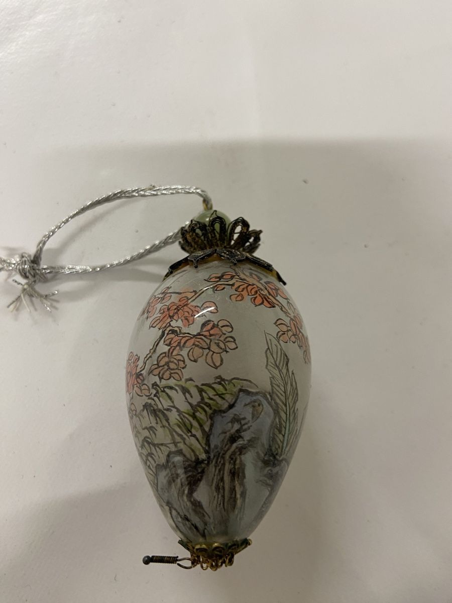 Figurines: Chinesische -Ei mit Malerei  – D'occasion à Dietikon par brocki-eyra 3