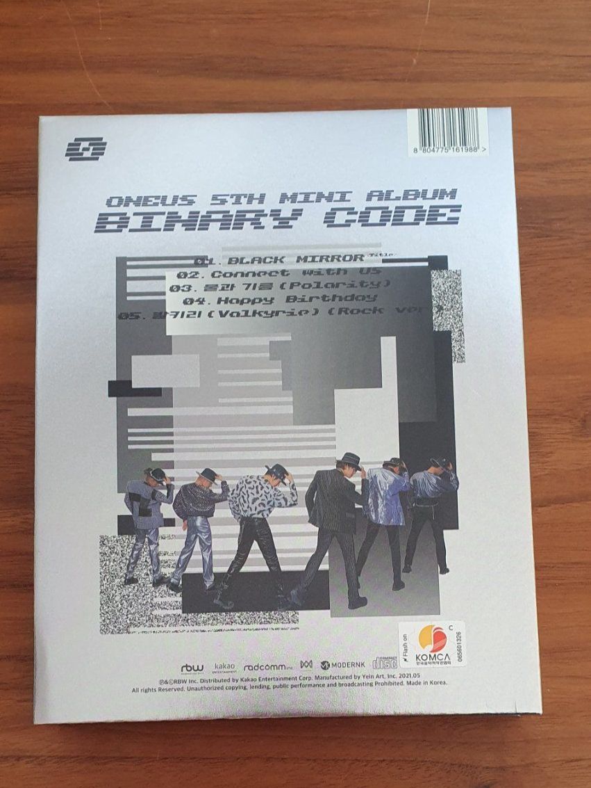 CD: ONEUS Mini Album Vol.5 - Binary Code Zero ver. – Usato da Kriens venduto da befor83 1