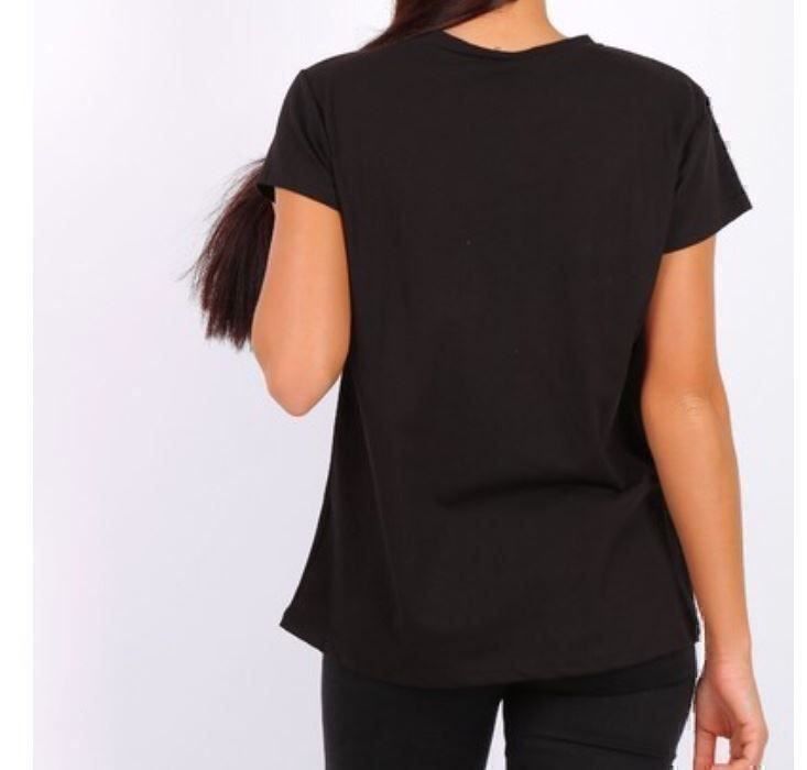 T-shirt: T-shirt noir coco chic – Nuovo e nell'imballaggio originale da Petit-Lancy venduto da mina222 1