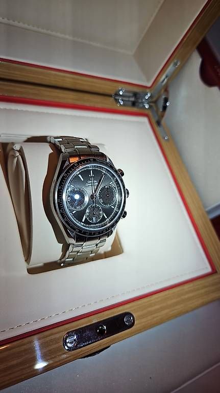 Orologi: Omega Speedmaster Racing, 2024, Co-Axial, Box&Papers – Usato da Riehen venduto da nitrammangold 1