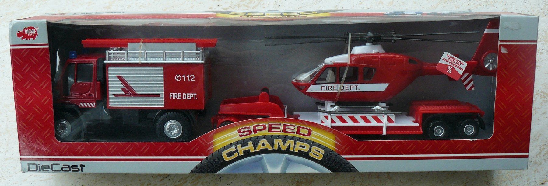 Modellini d'auto: DieCast Speed Champs Fire Dep. - OVP – Nuovo e nell'imballaggio originale da Hombrechtikon venduto da Luetzelsee 1