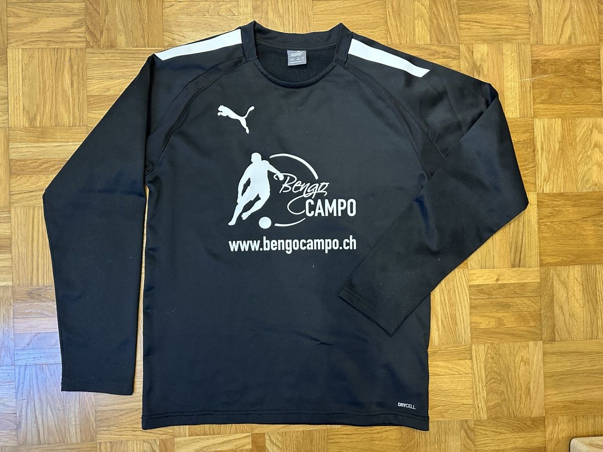 Puma Maglioni & Felpe: Puma Trainingspullover Bengo Campo schwarz Gr. 164 – Usato da Winterthur venduto da nelead
