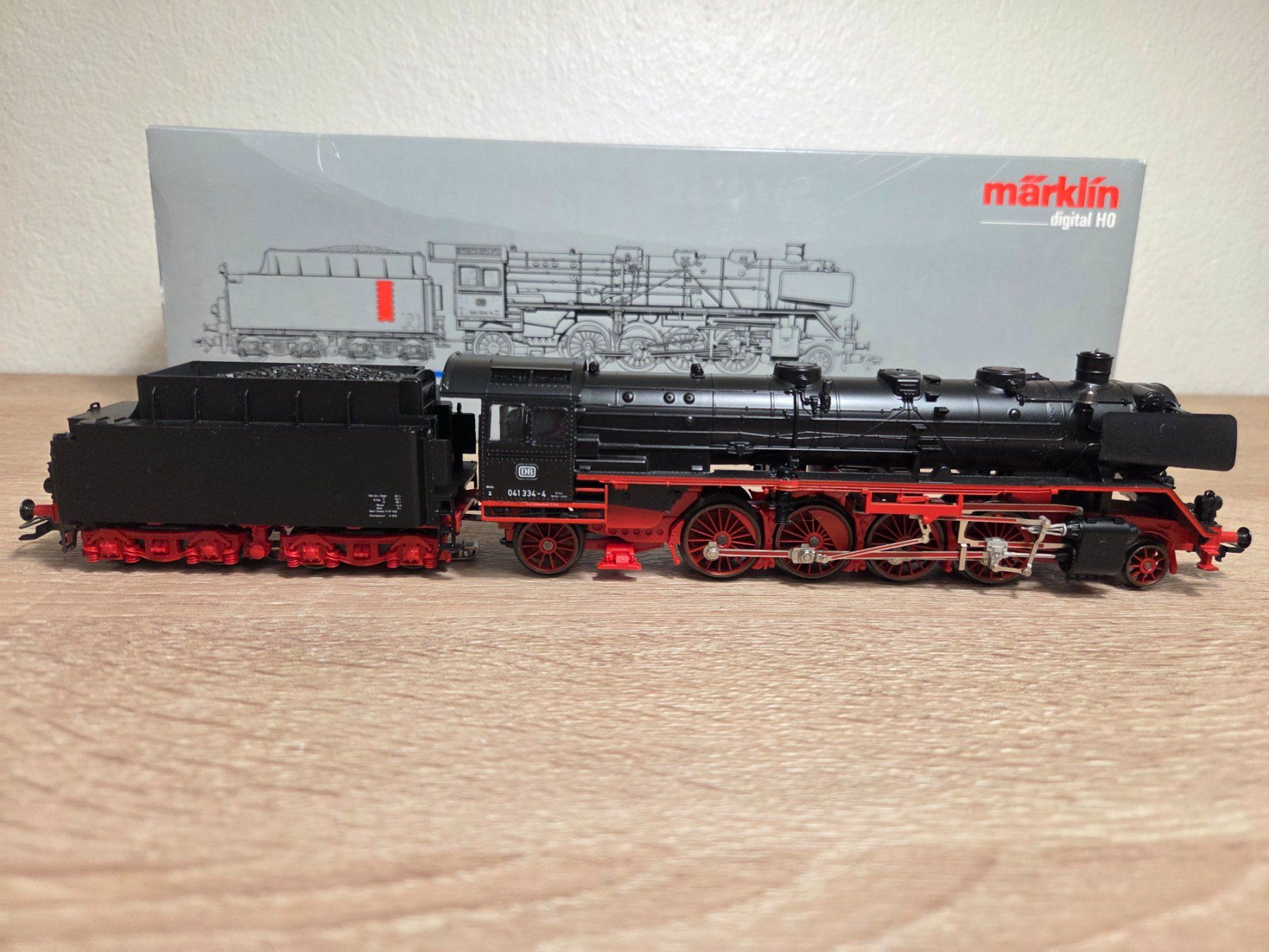 Märklin Modellini di ferrovie: Märklin 3792 Dampflok BR 41 DB Digital H0 – Usato da St-Aubin-Sauges venduto da Lo_Go 1