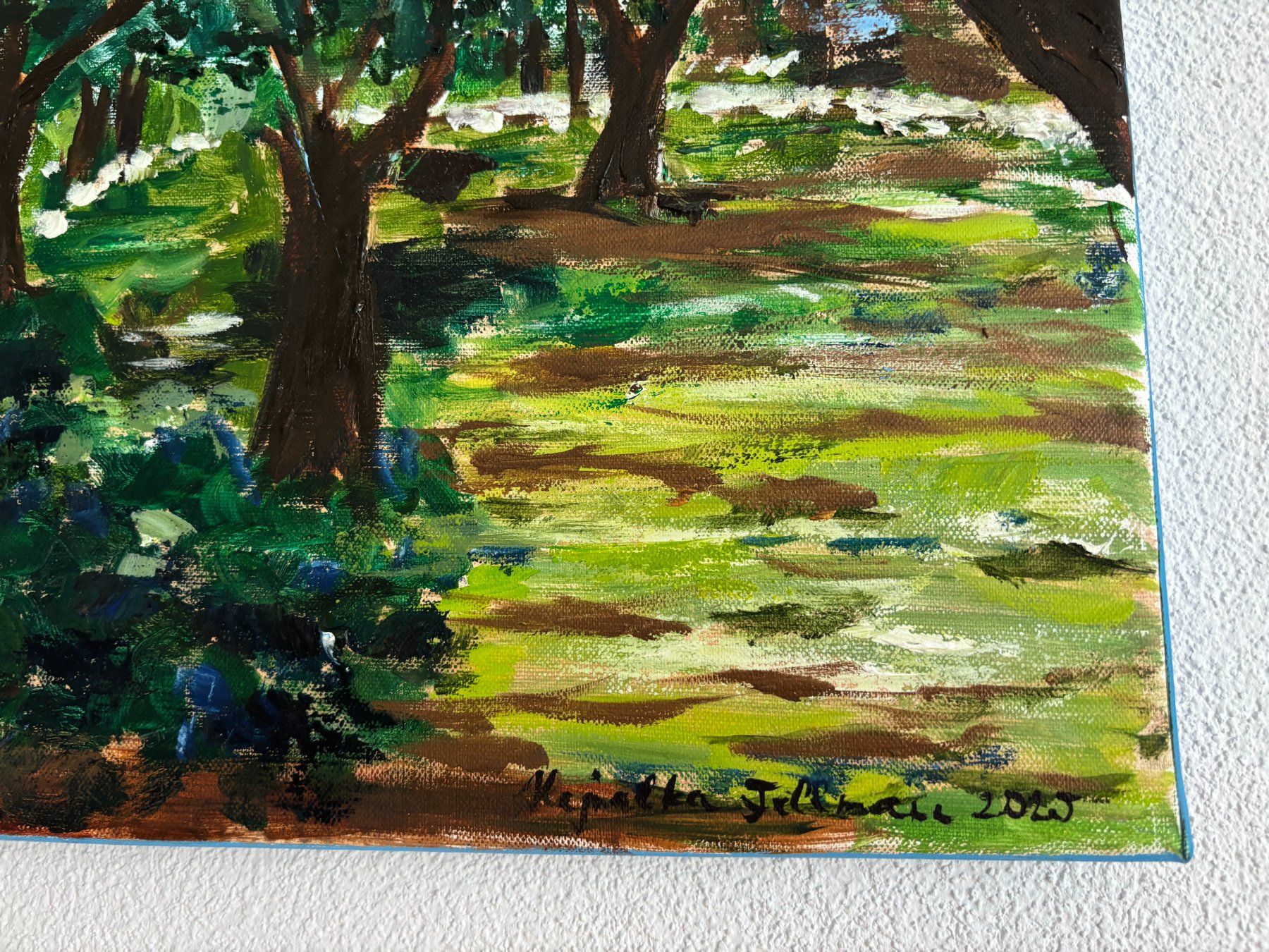Dipinti: Ölgemälde - In Renoirs Garten – Nuovo (secondo la descrizione) da Cham venduto da Felha 6