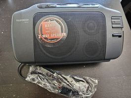 Telefunken RP 301 Portable Radio 4 Band 2 Way Speaker