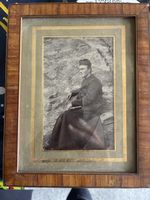 Ancienne photographie – Chanoine du Grand-Saint-Bernard – Va