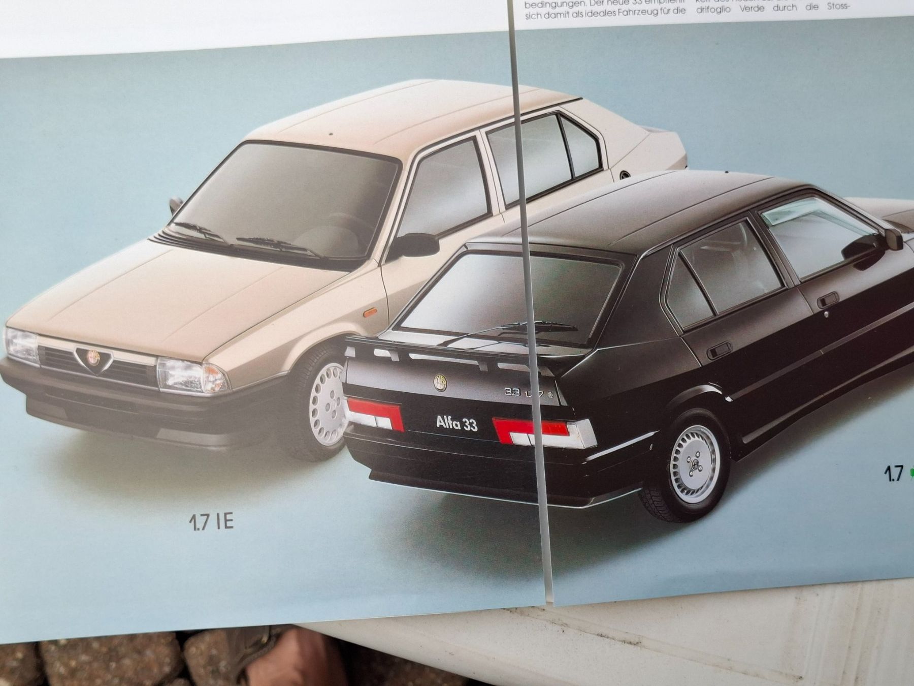 Alfa Romeo Documenti: Prospekt Alfa Romeo 33 – Usato da schwarzenburg venduto da mm07 1