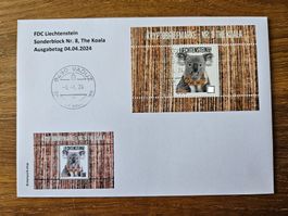 FDC Crypto-Stamp Nr. 8, The Koala, Violett