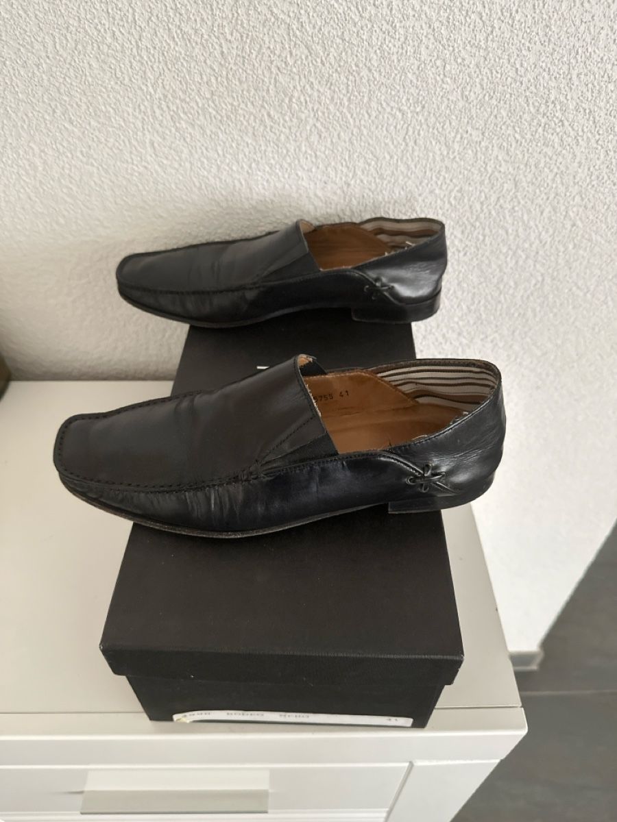 Navyboot Scarpe da uomo: NAVYBOOT Leder Herren Slipper – Usato da Grenchen venduto da ylo_8mlq 2