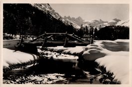 AK  Rosegtal & Sellagruppe, ungelaufen, ca. 1940