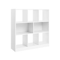 Bücherregal Raumteiler Regal Standregal aus Holz BALU