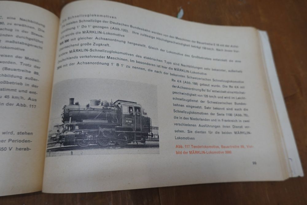 Manuel Professionnel Märklin échelle 1 – Handbuch 1991, Référence 0323, Bon état