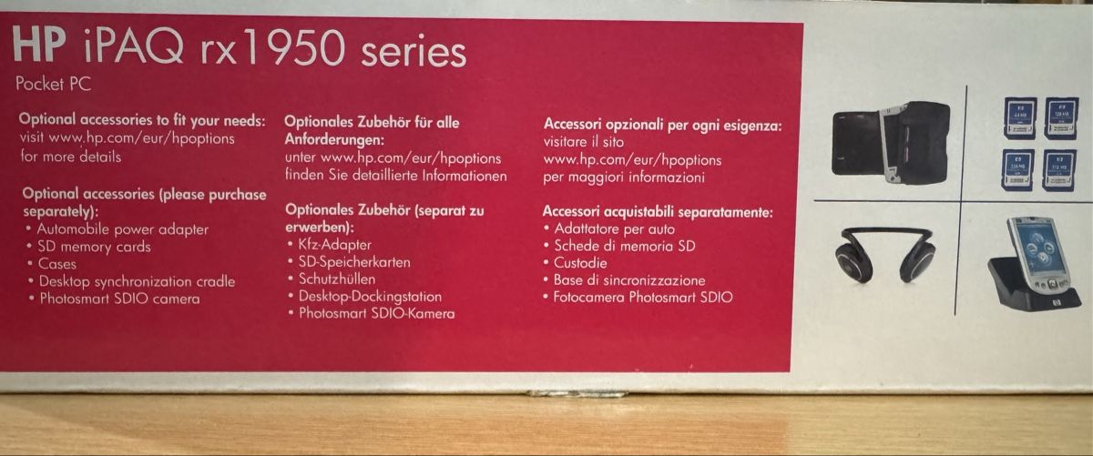 Hewlett Packard Palmari: HP iPAQ – Usato da Reigoldswil venduto da pet_dj8f 4