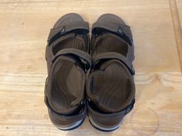 Bequeme Sommersandalen Herren Gr. 43, braun, Memphis One