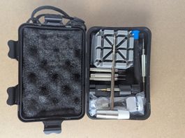 Kit d'outils horloger complet avec mallette de transport