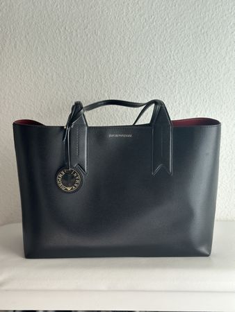 Emporio Armani Tote Tasche Schwarz mit Pochette 