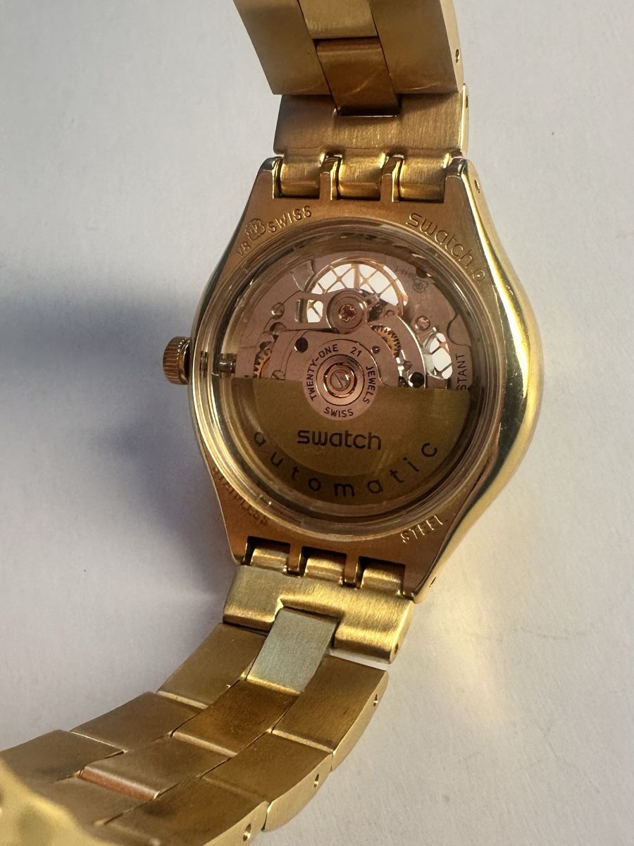 Swatch Orologi: Original Swatch Automatic Gold – Usato da Zollikerberg venduto da Pure05 9