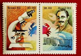 BRASILIEN SPITAL MIKROSKOP MEDIZIN KREBSVORSORGE 1983**
