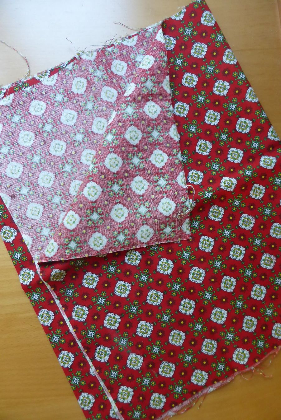 Tissus: Patchwork BW - rustikaler Stoff - 40 x 130 cm – Neuf (Voir description) à Brunnadern par pinkfaden