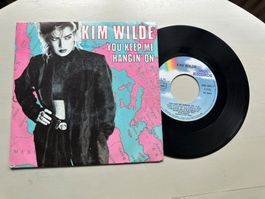 KIM WILDE tolle Single 80's Kult Top Hit You keep me France