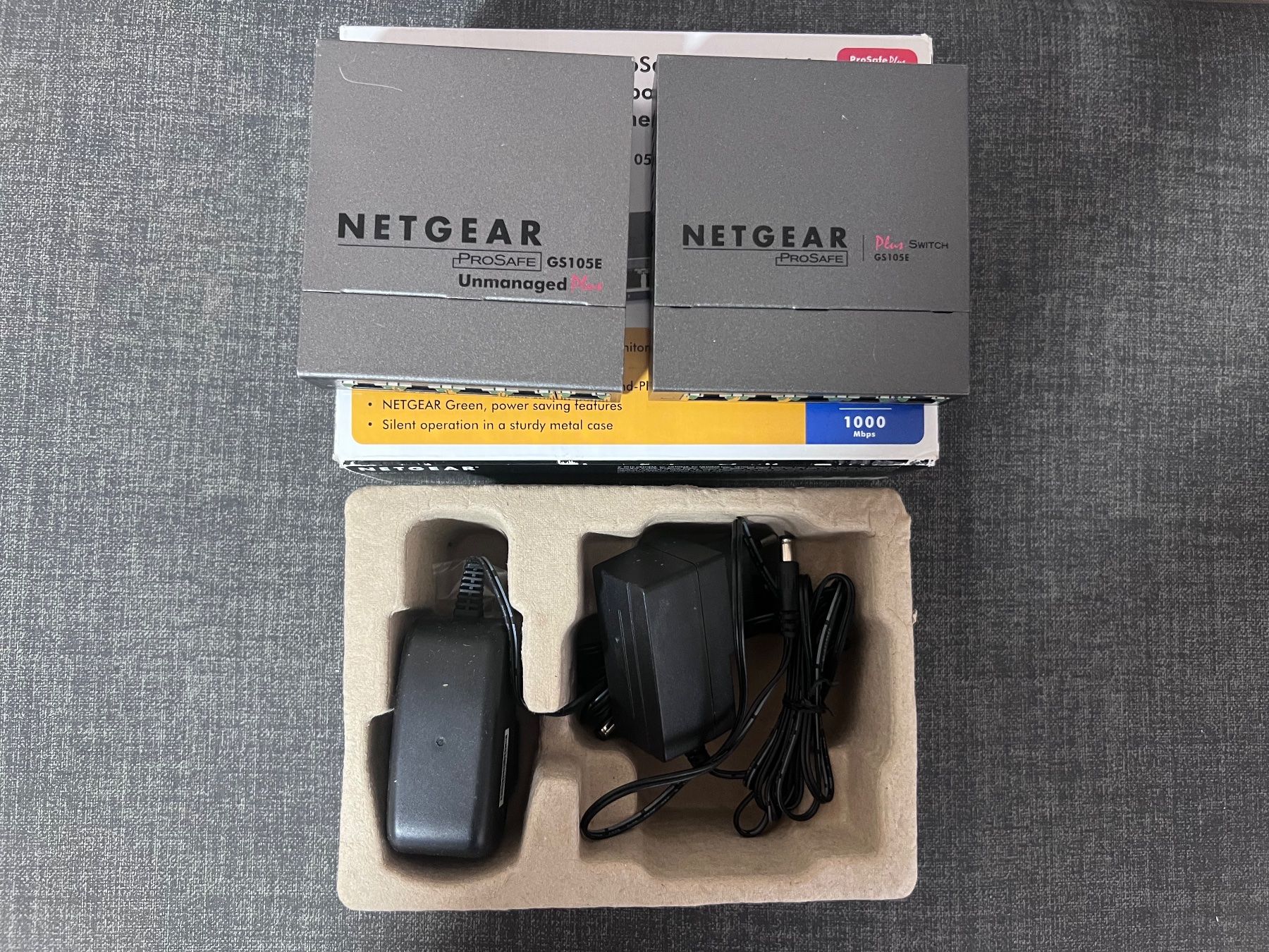 Netgear Hub & Switch: Netgear ProSafe plus Switch GS105E – Usato da Root venduto da Tech-Nick 4