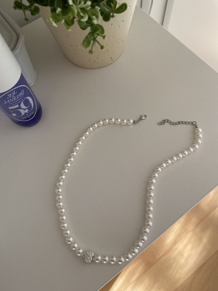 Ketten: Elegante weisse Perlenkette – Neu (gemäss Beschreibung) aus Oberrohrdorf von a._.w 1