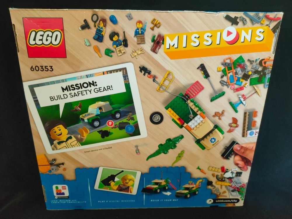 Lego City 60353 Missions Tierrettungsmissionen NEU OVP wild | Kaufen ...