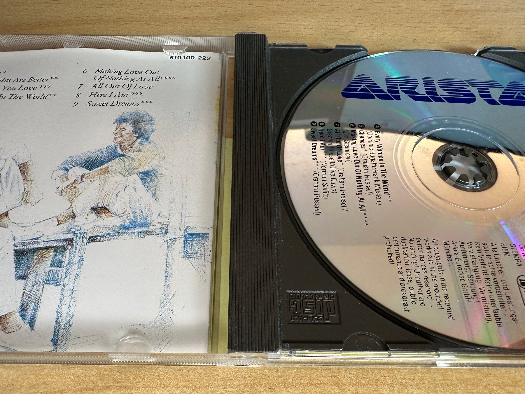 CD: Air Supply – Greatest Hits – Usato da Rikon im Tösstal venduto da Alpenmutz 2