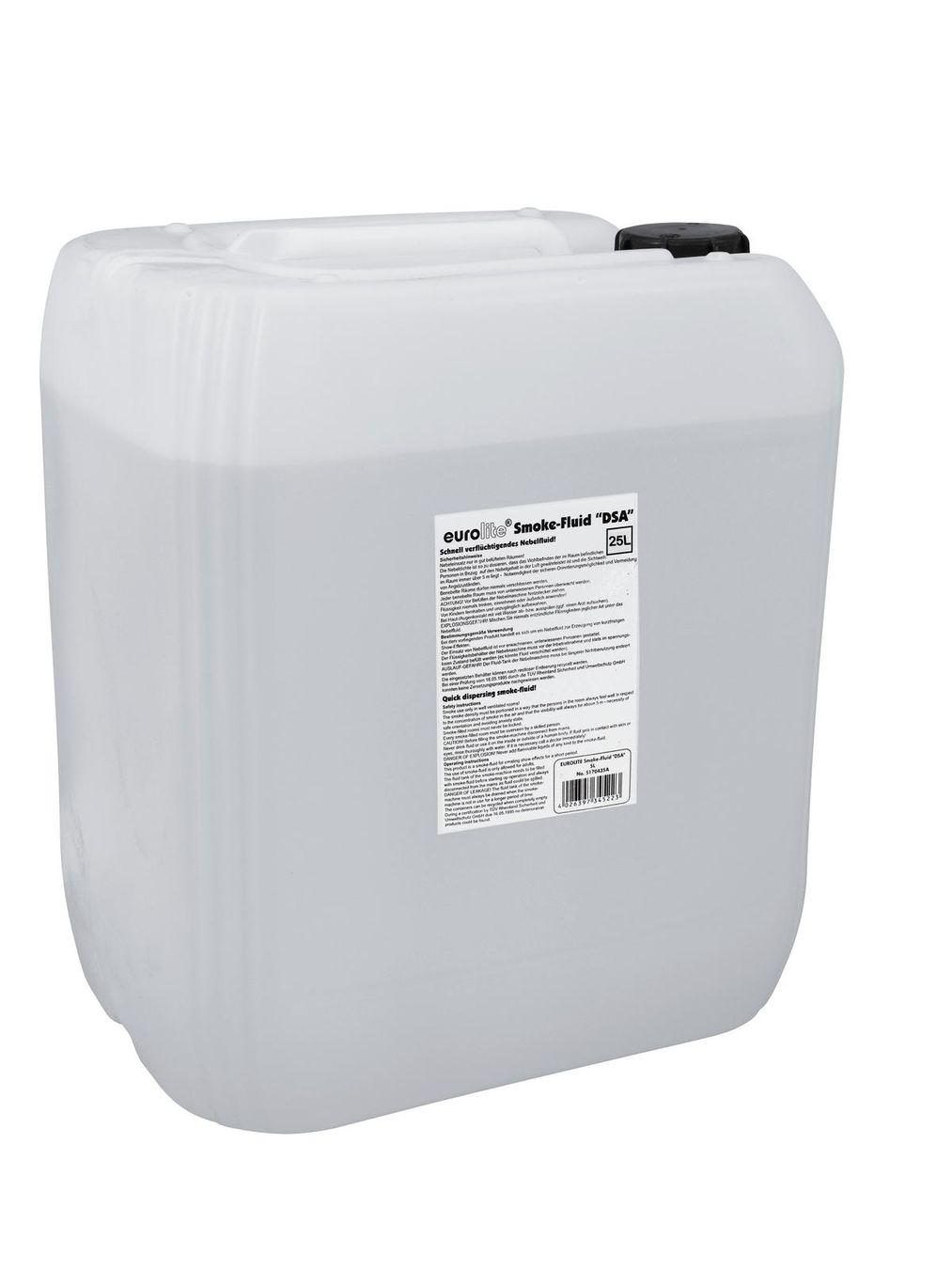 Nebelmaschinen: Smoke Fluid -DSA- Effekt, 25l Nebelfluid – Neu und originalverpackt aus Däniken SO von Profog1