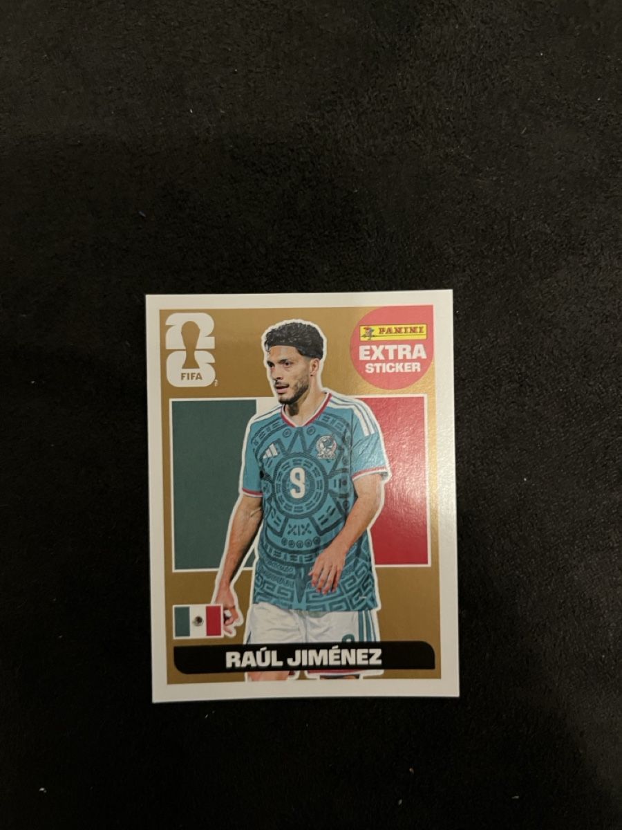 Panini Sammelbilder & Trading cards: Panini Extra Sticker Raúl Jiménez neuwertig – Neu (gemäss Beschreibung) aus Stäfa von greety1981