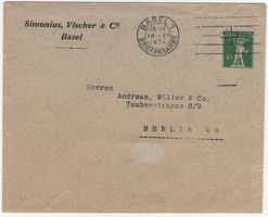 7 1/2 Rp. Privatganzsache als Drucksache nach BERLIN