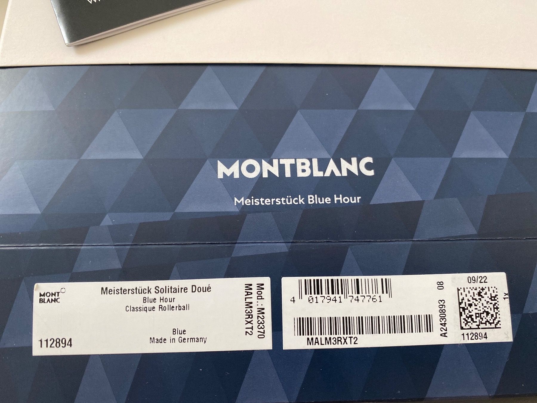 Montblanc Stifte & Marker: Montblanc Rollerball – Neu und originalverpackt aus Zürich von  3