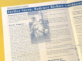 Atelier Stern: Broschüre zur Geschichte