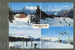 AK color Brambrüesch GR bei Chur, 4- bildrig ≈ 1973
