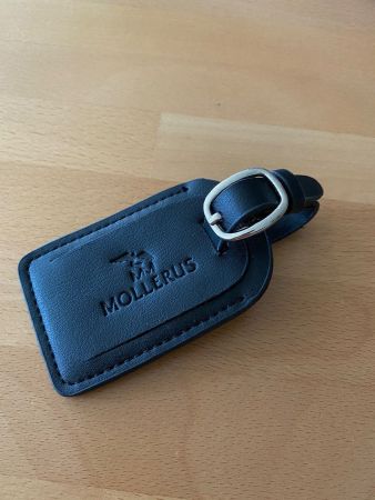 Maison Mollerus Leder-Tag Namensschild