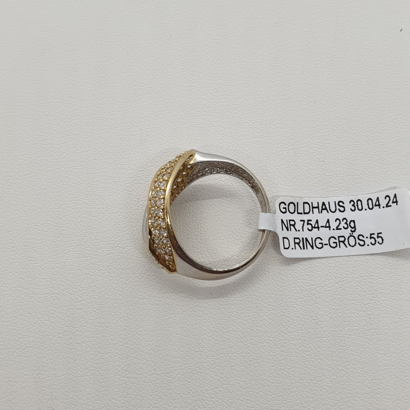 Anelli: Echt 14K Gold Ring – Usato da Luzern venduto da Luzern-Goldhaus 2
