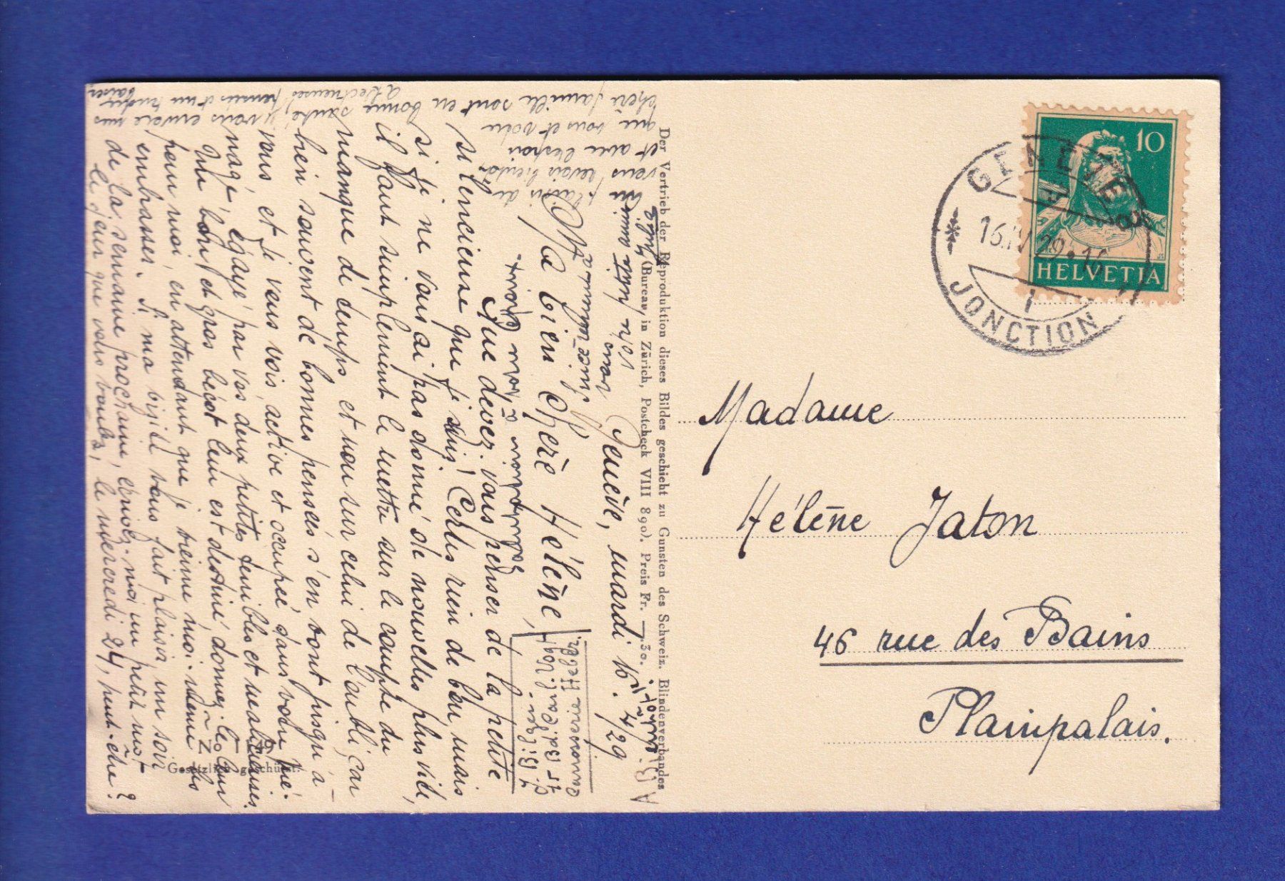 Cartes postales: ENFANT - Ernst Stückelberg – D'occasion à Pully par nicecards-shop 1