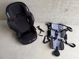 Flux Isofix Grey Melange Kindersitz 9-18 kg und 15-36 kg