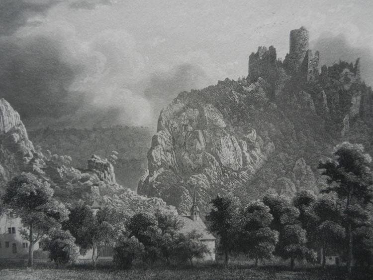 Gravures: Falkenstein Balsthal Solothurn – D'occasion à Risch par Rischli15 1