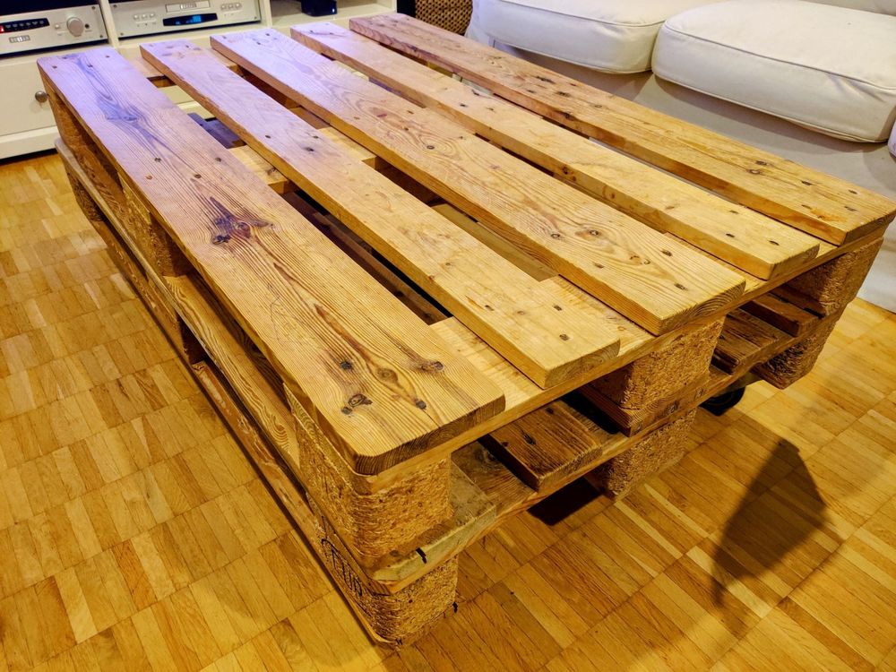 Lofty Coffee Table made from Pallets Kaufen auf Ricardo