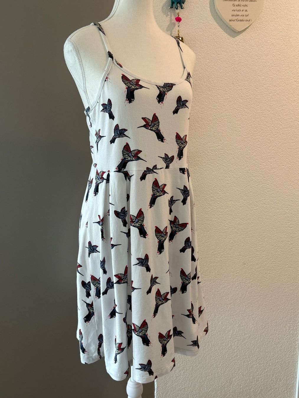 Vestiti: Trägerkleid weiss mit Muster von bpc Grösse  36/38 – Usato da Brunnen venduto da Nala2929 1